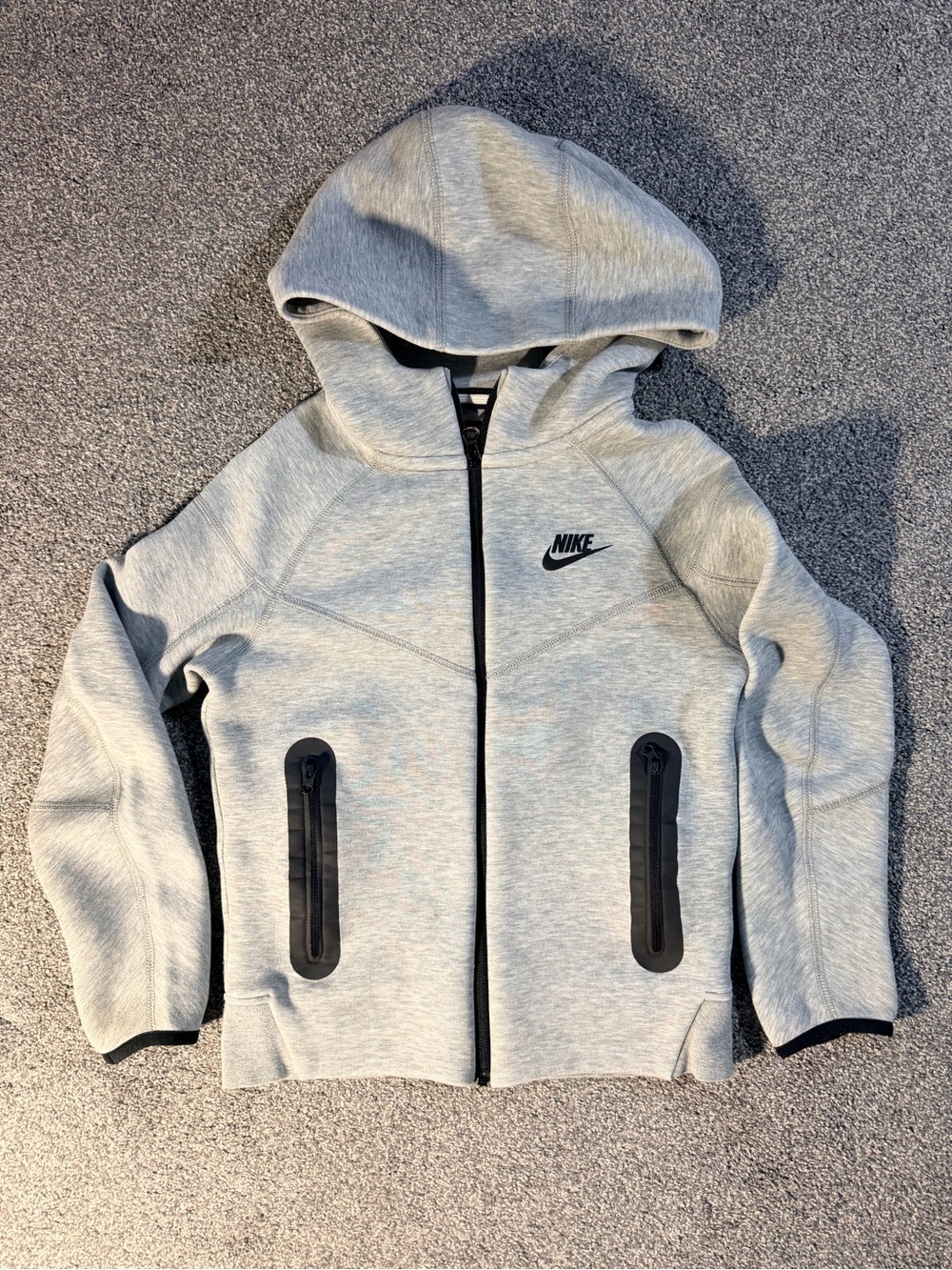 Gray Nike Tech Kids' Jacket